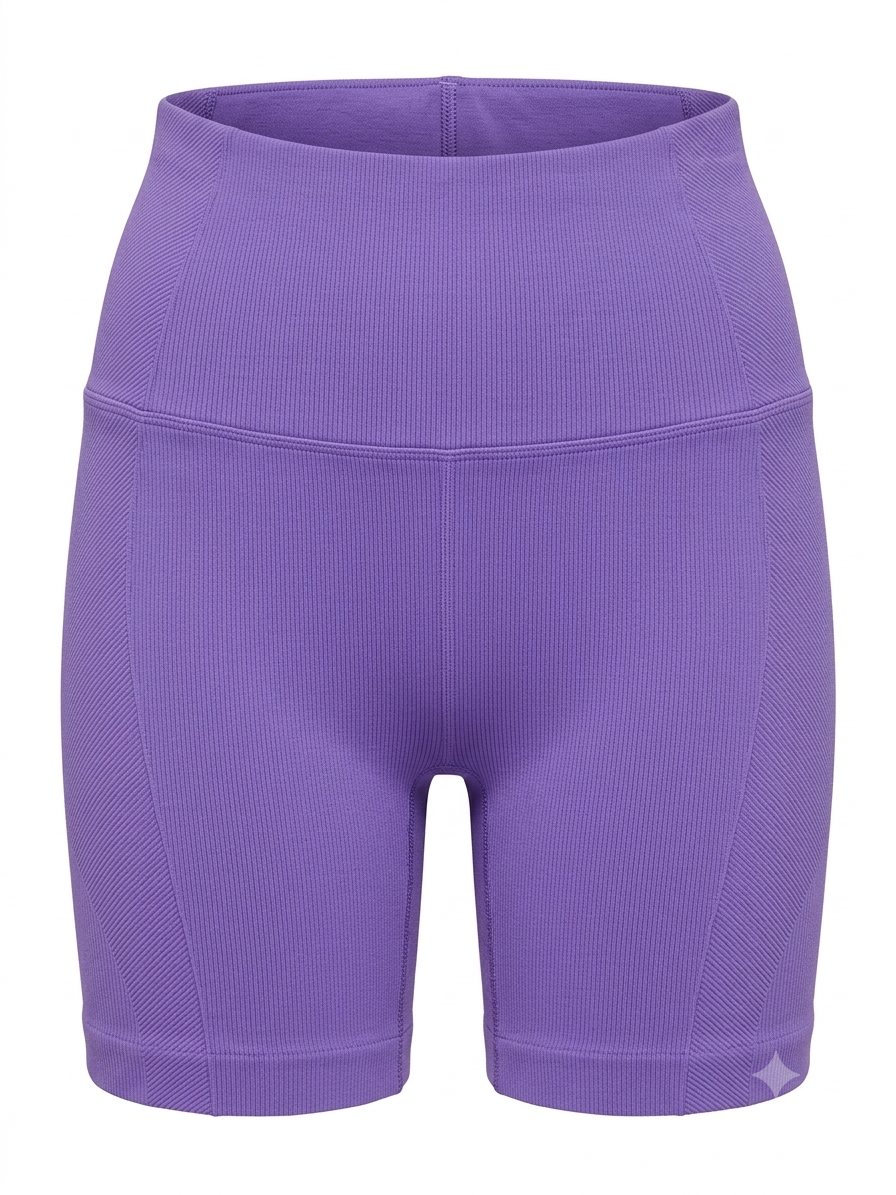 Lilac Sculpt Biker Shorts
