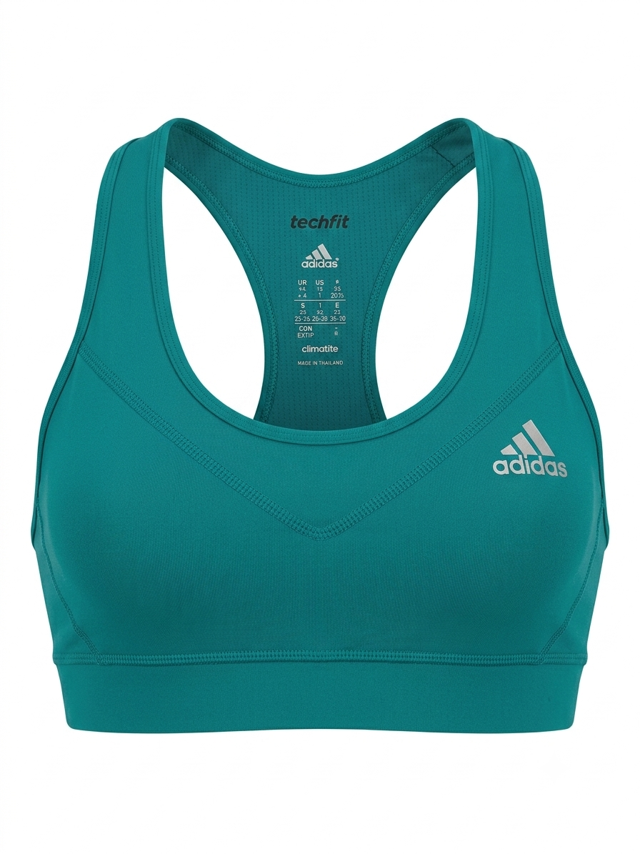 Teal Essential Sports Bra