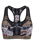 Retro Tape Sports Bra