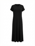 Everyday Black Tee Dress