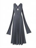 Storm Wrap-Sleeve Dress