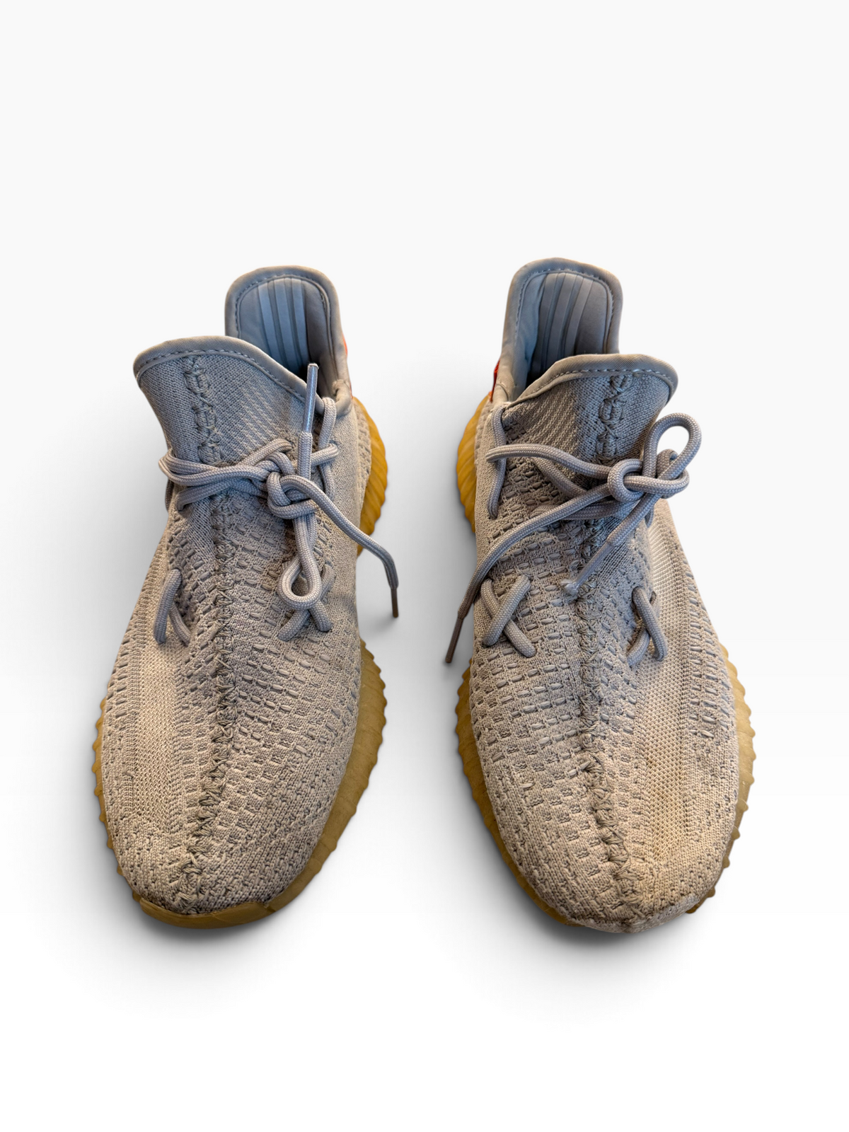 Zapatillas YEEZY gris tejidas