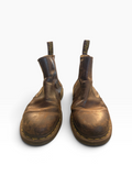 Botas de cuero café