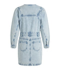 Blue Canvas Denim Dress