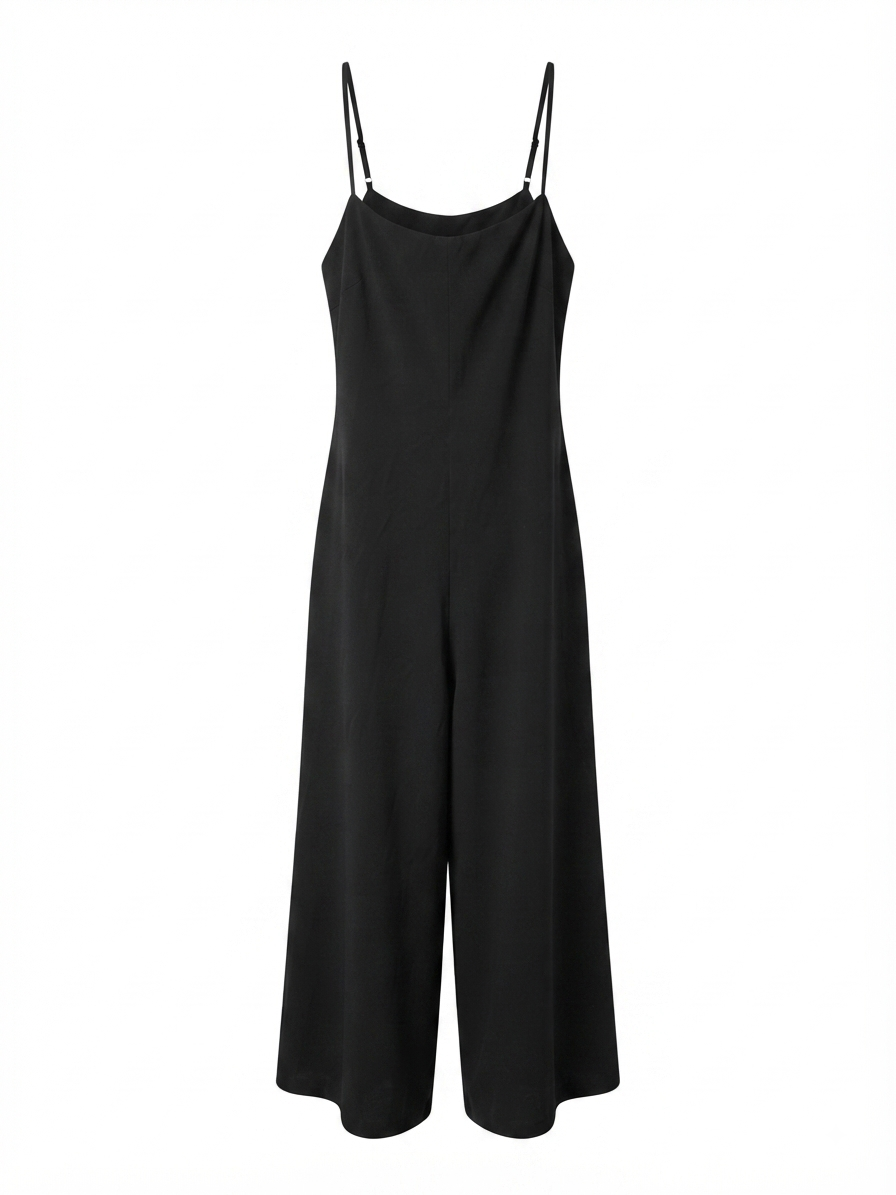 Midnight Wide-Leg Jumpsuit