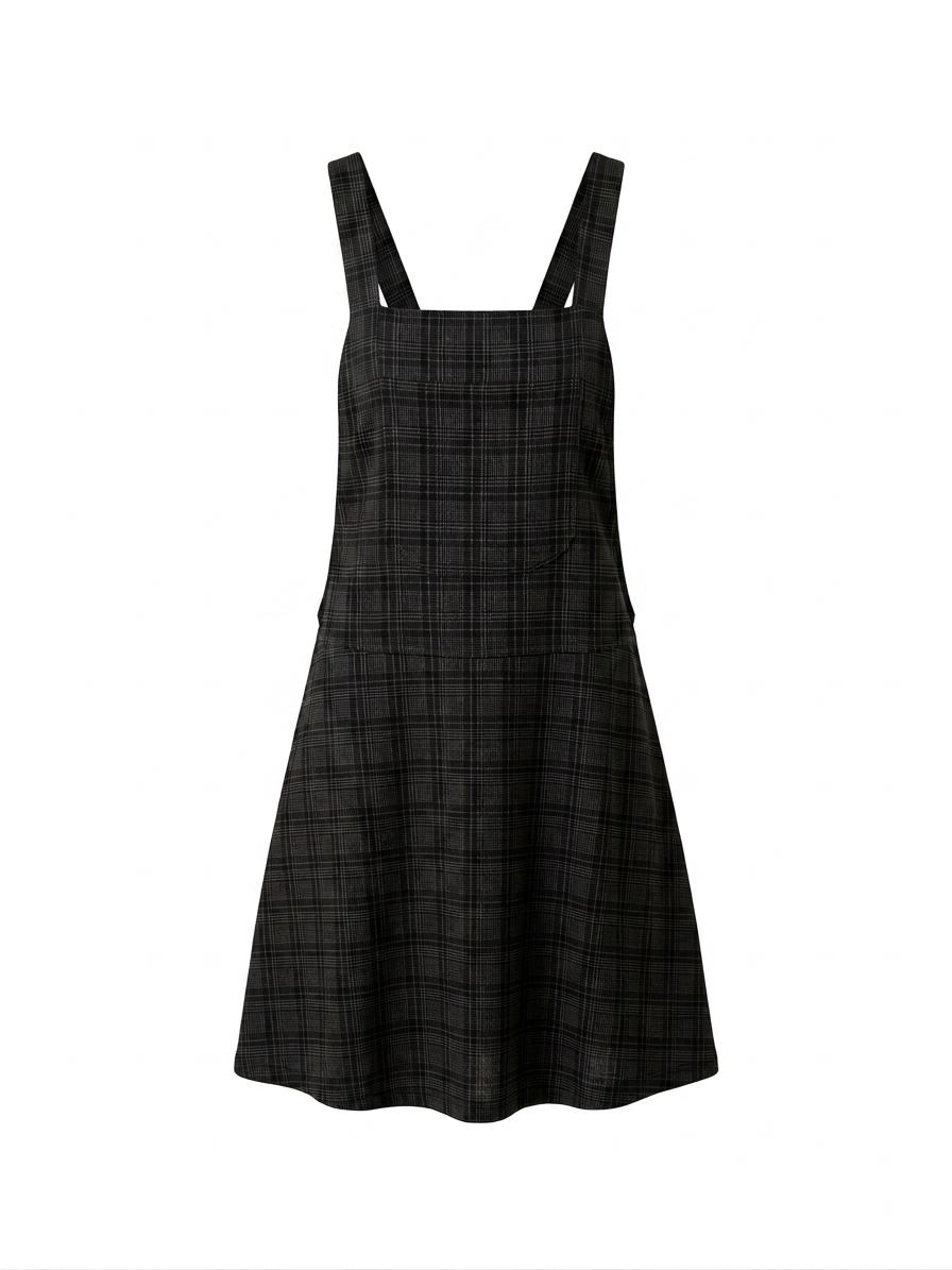 Pull & Bear Plaid Romper