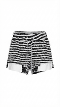 Monochrome Zebra Shorts