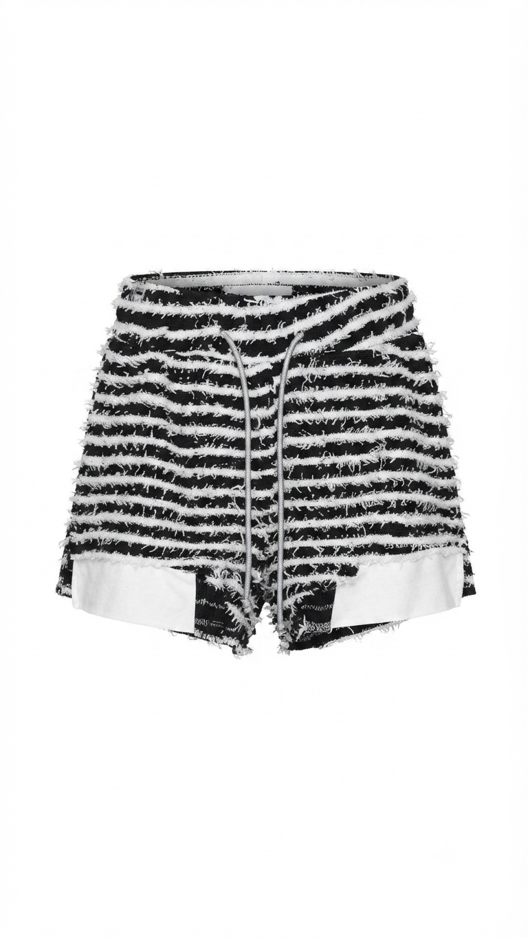 Monochrome Zebra Shorts