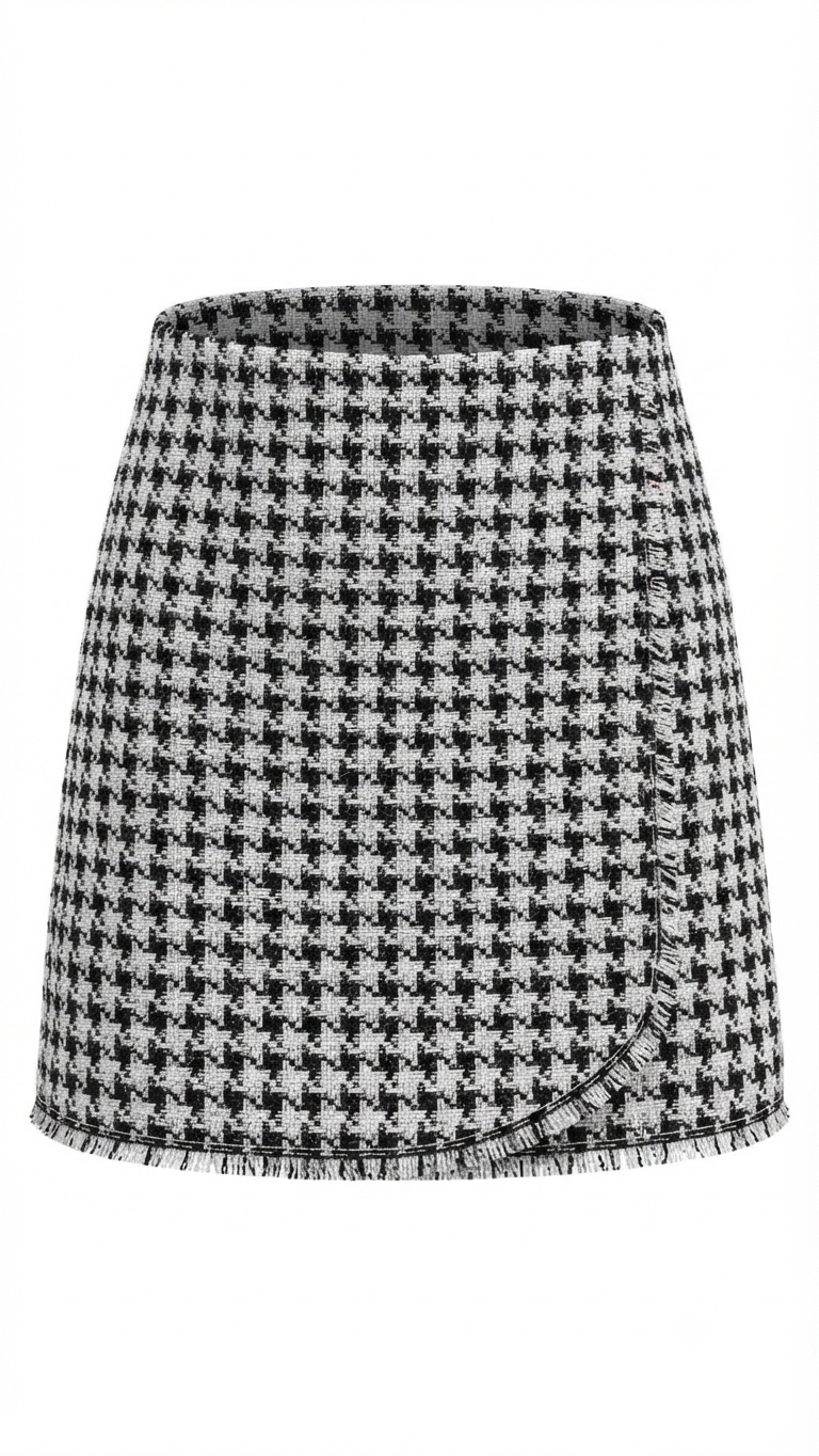 MAX STUDIO — Black & White Check Mini