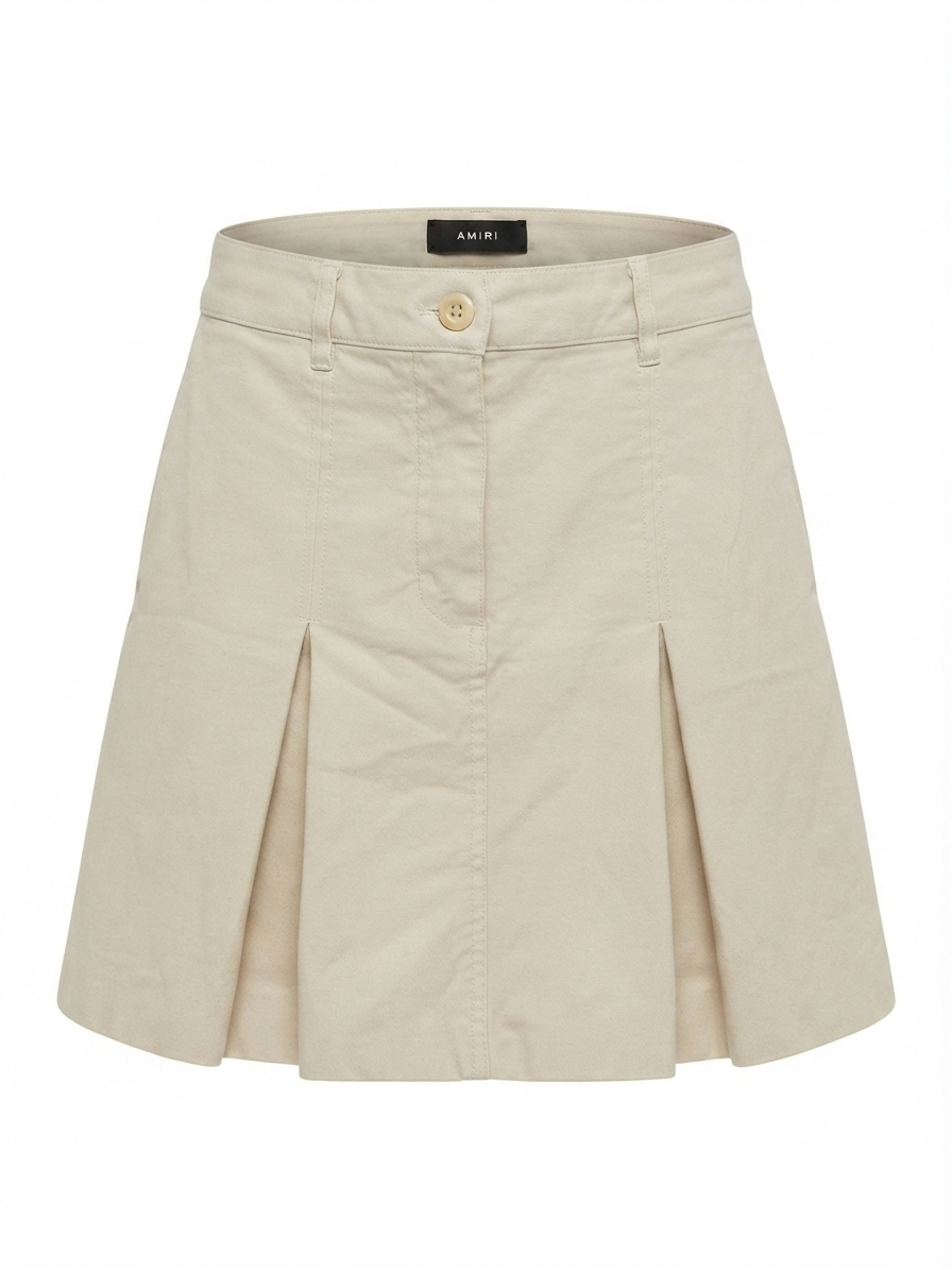 WILFRED FREE — Cream Utility Pleated Mini