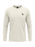 Ivory Owl Long-Sleeve Tee