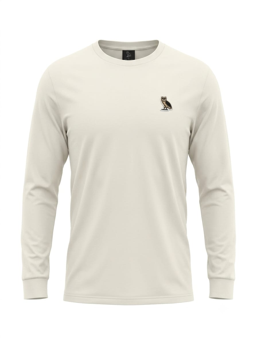 Camiseta de manga larga Ivory Owl