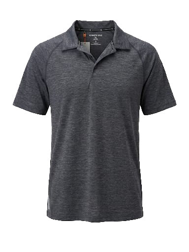 Polo de alto rendimiento color gris carbón de Kenneth Cole