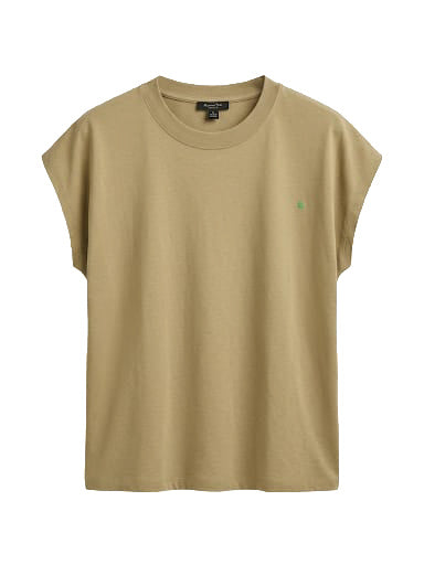 Sand Cap-Sleeve Tee