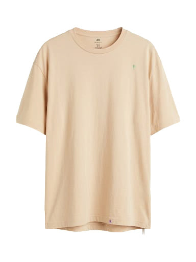 Peach Oversized Essential Tee