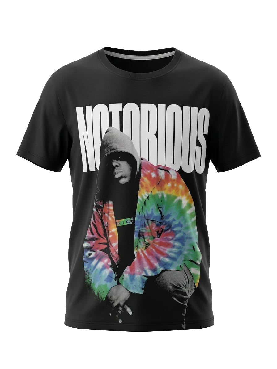 Notorious Tie-Dye Graphic Tee