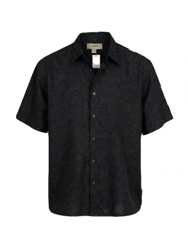 Camisa de campamento tonal color medianoche