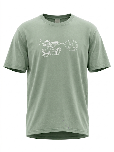 Sage Cosmic Graphic Tee