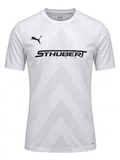 White Performance Football Tee