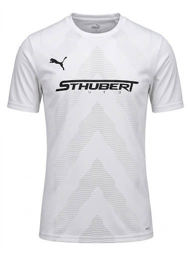 White Performance Football Tee