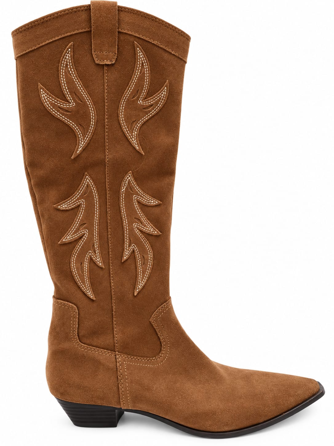 Botas café largas
